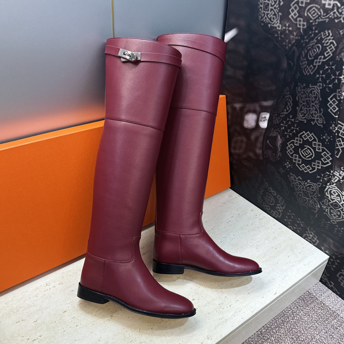 Dark Rouge H High Boot - 5