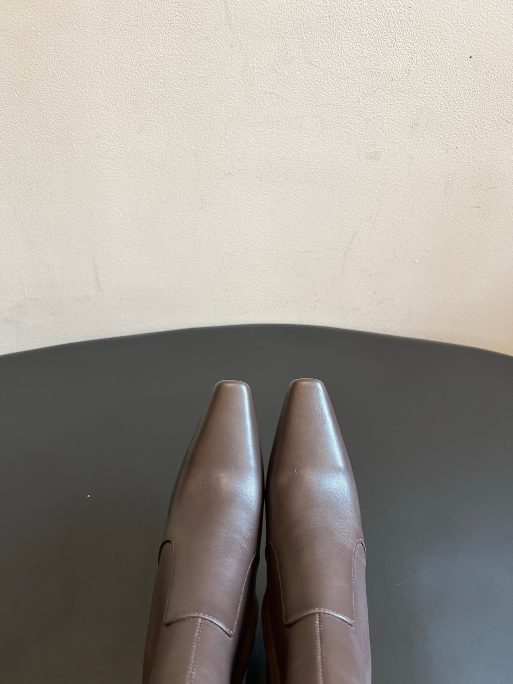 Brown 77 Boots In Smooth Leather - 6