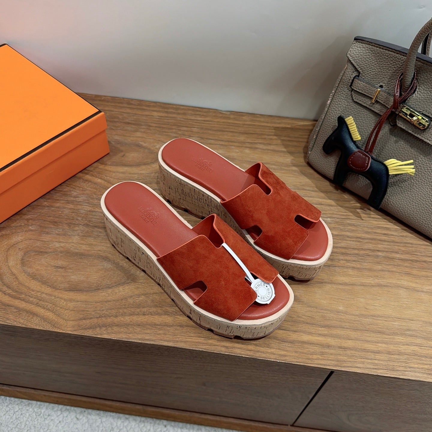 Marron Brique Eze 30 Sandal