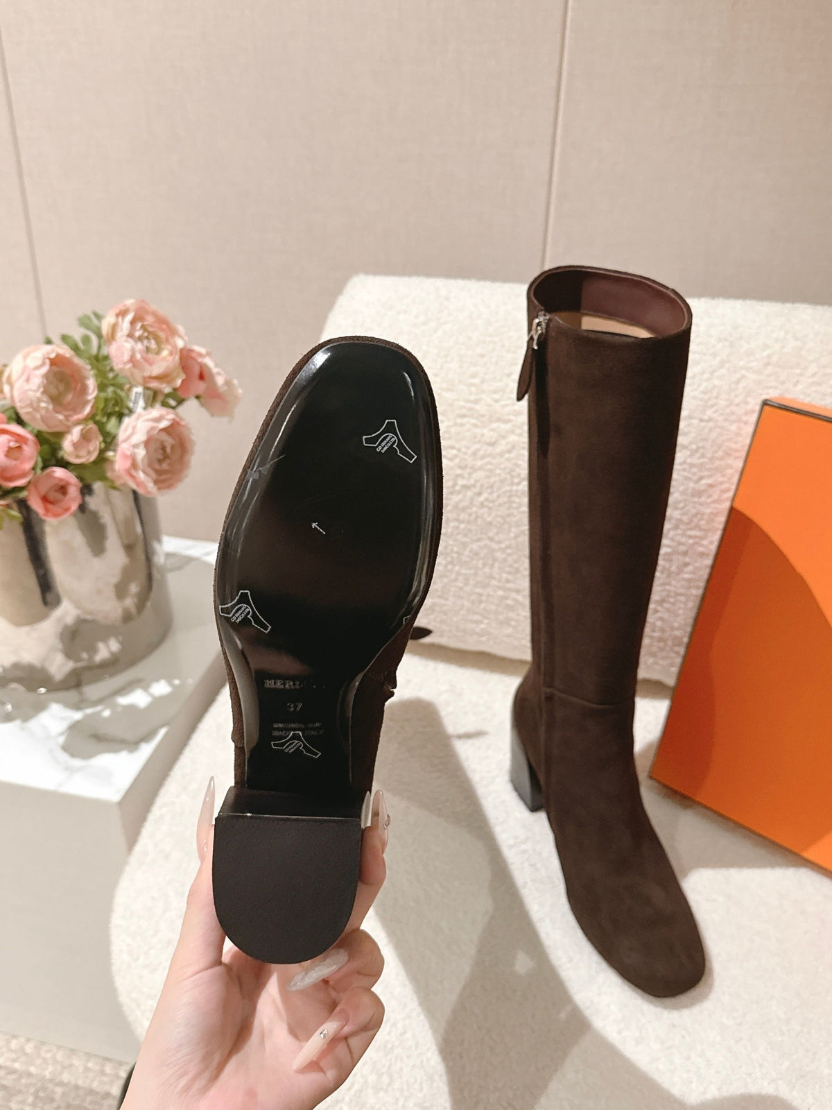 Marron Ébène Nueva 60 Boot