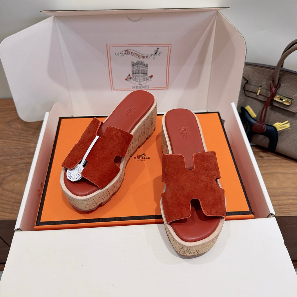 Marron Brique Eze 30 Sandal