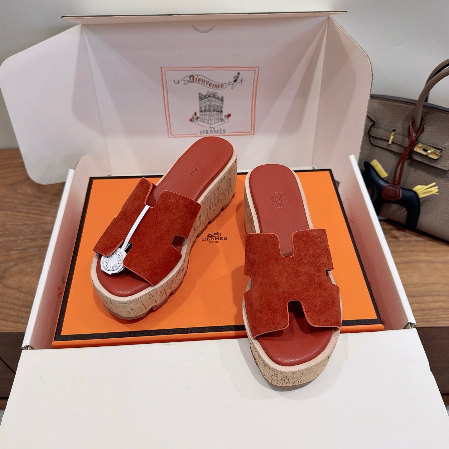 Marron Brique Eze 30 Sandal