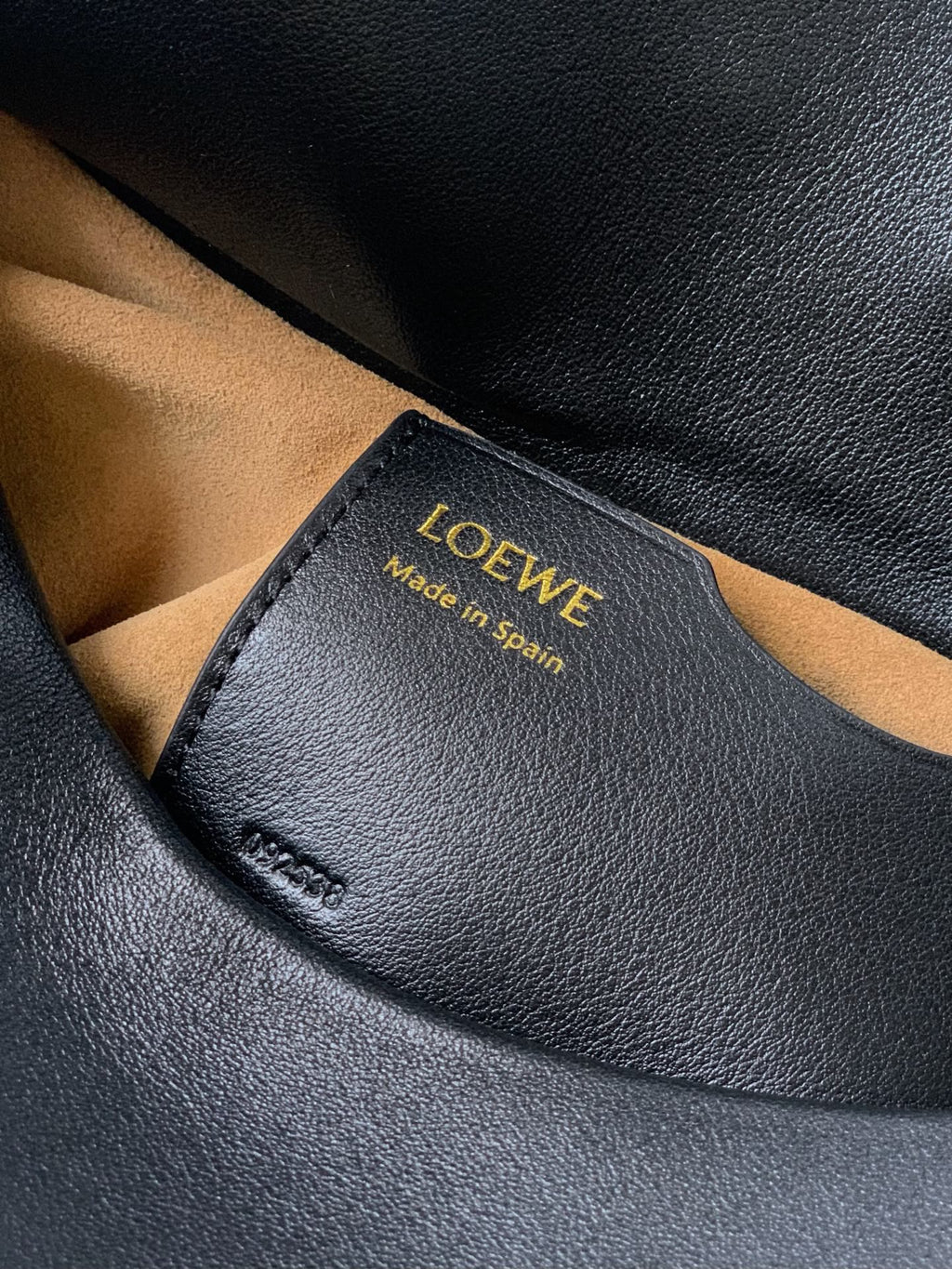 Black Medium Ola Bag In Leather