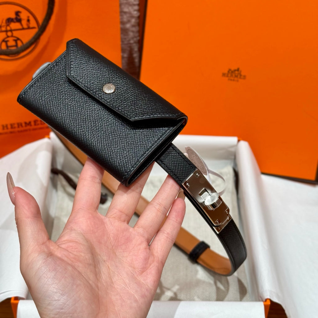 Black Kelly Pocket 18 Belt