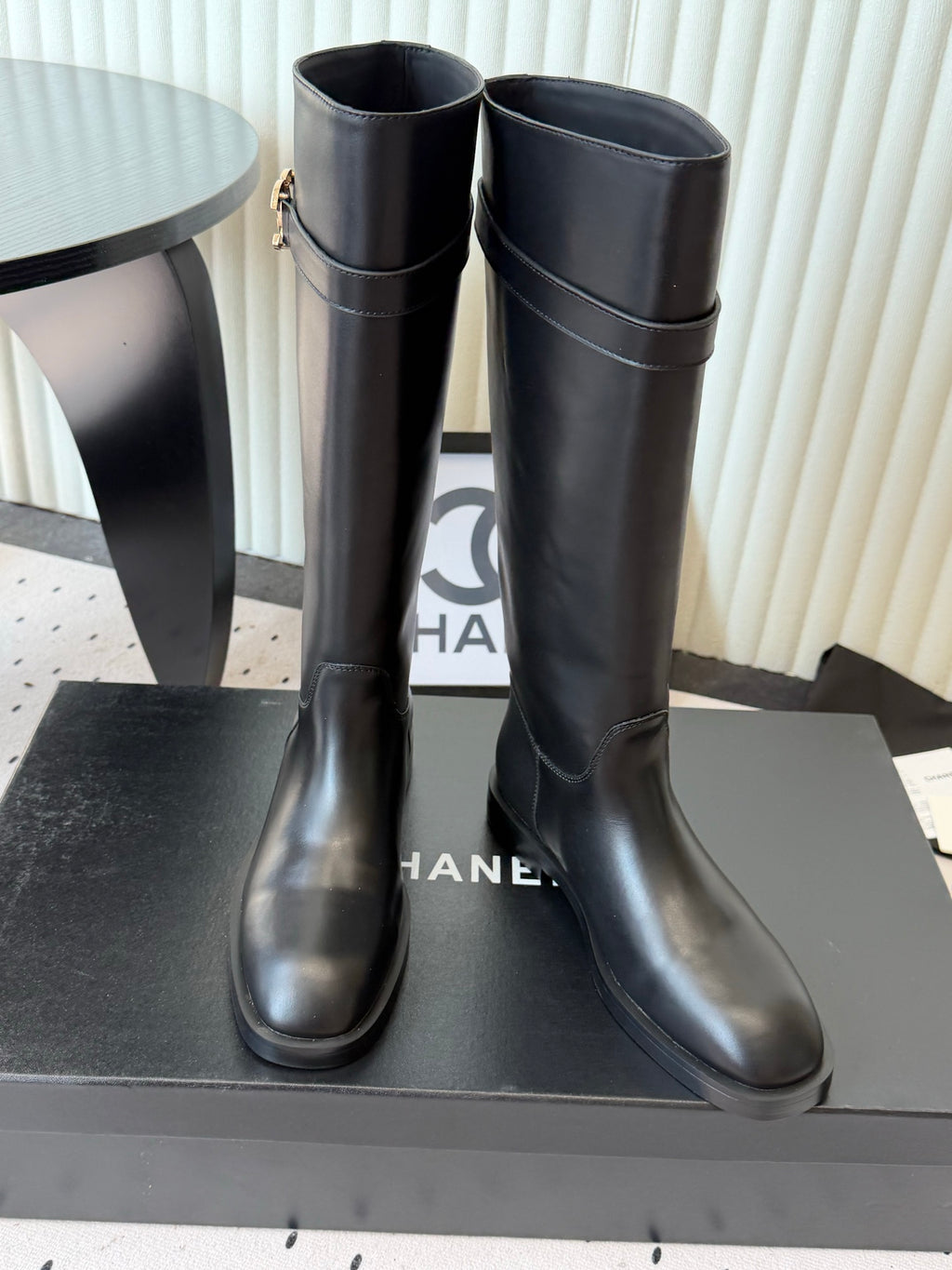 Black High Boots
