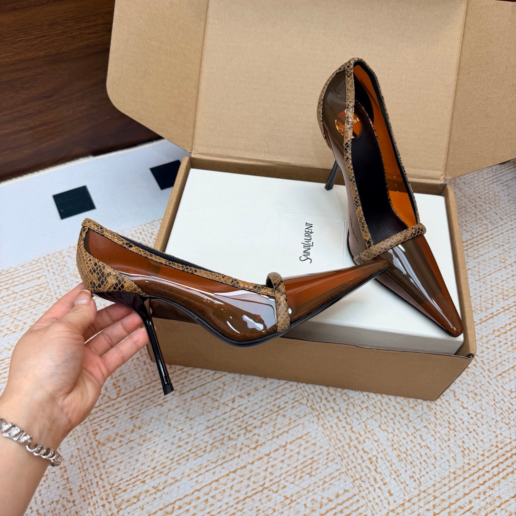Dark Macadamia Brigitte Pumps