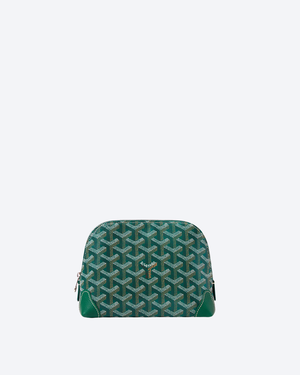 Green Vendôme Cosmetic Pouch