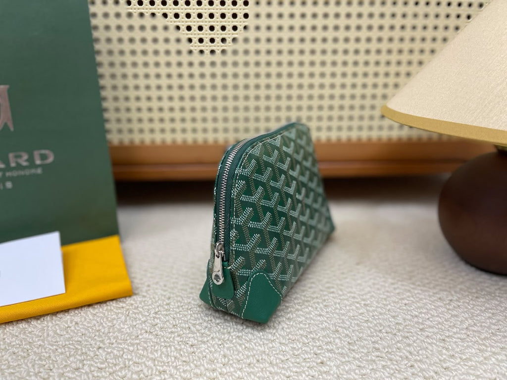 Green Vendôme Cosmetic Pouch - 3