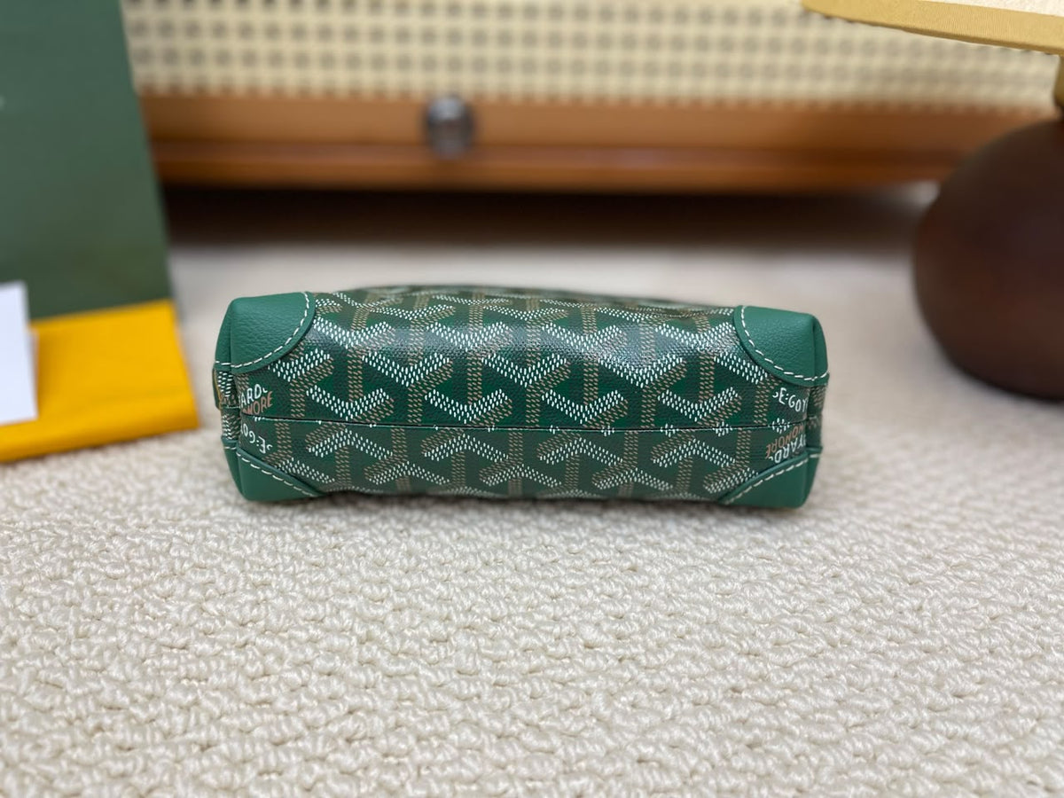 Green Vendôme Cosmetic Pouch - 4