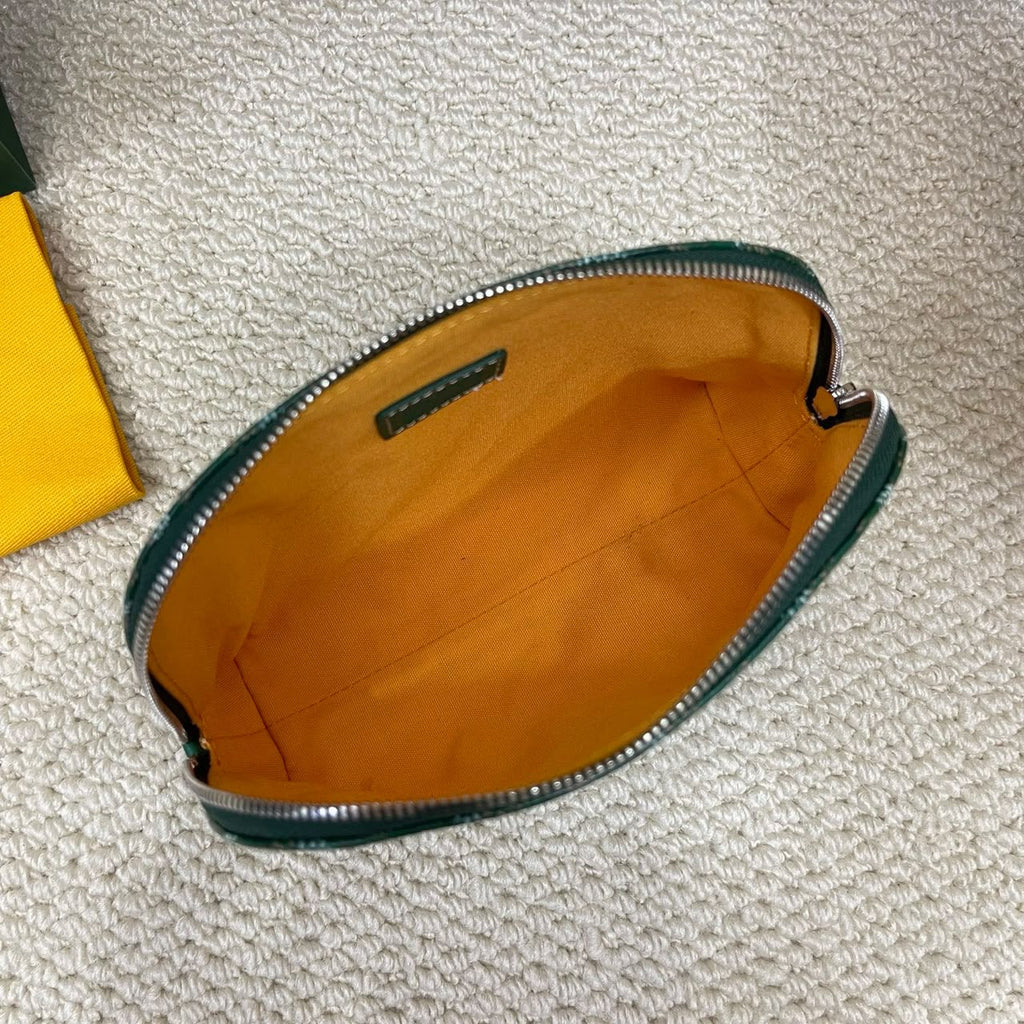 Green Vendôme Cosmetic Pouch - 5