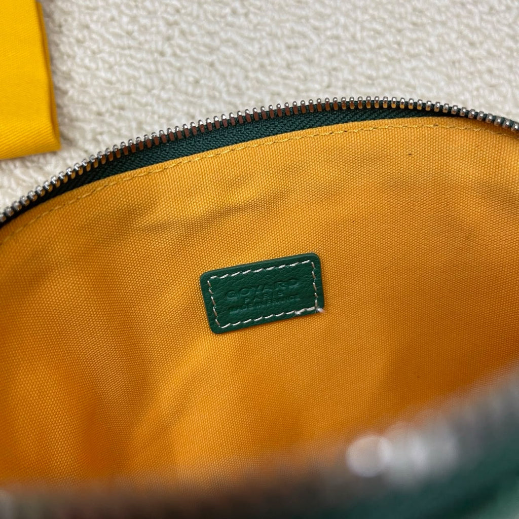 Green Vendôme Cosmetic Pouch - 7