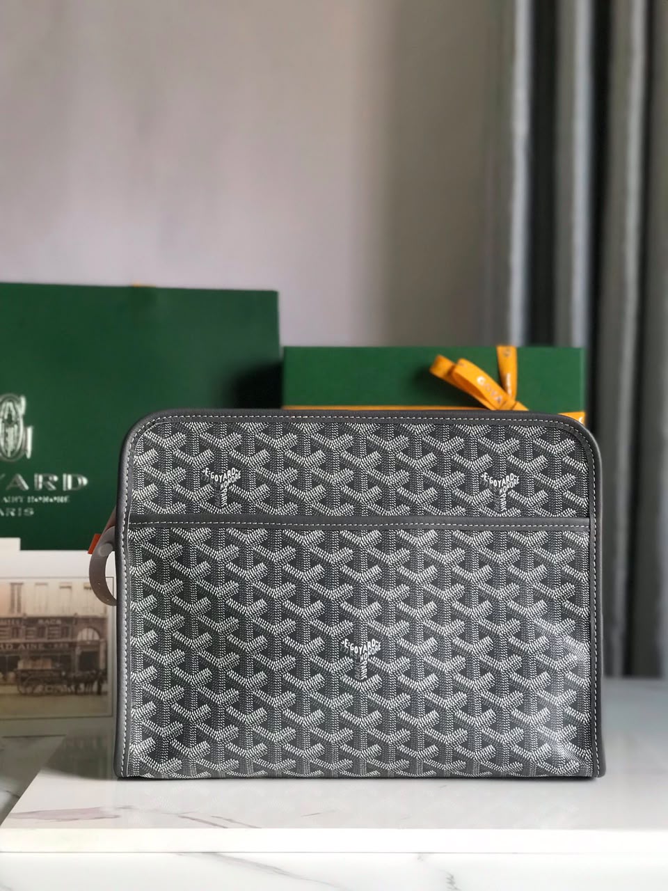 Grey Jouvence GM Toiletry Bag
