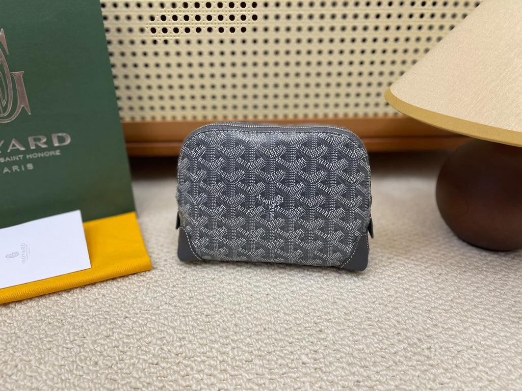 Grey Vendôme Cosmetic Pouch