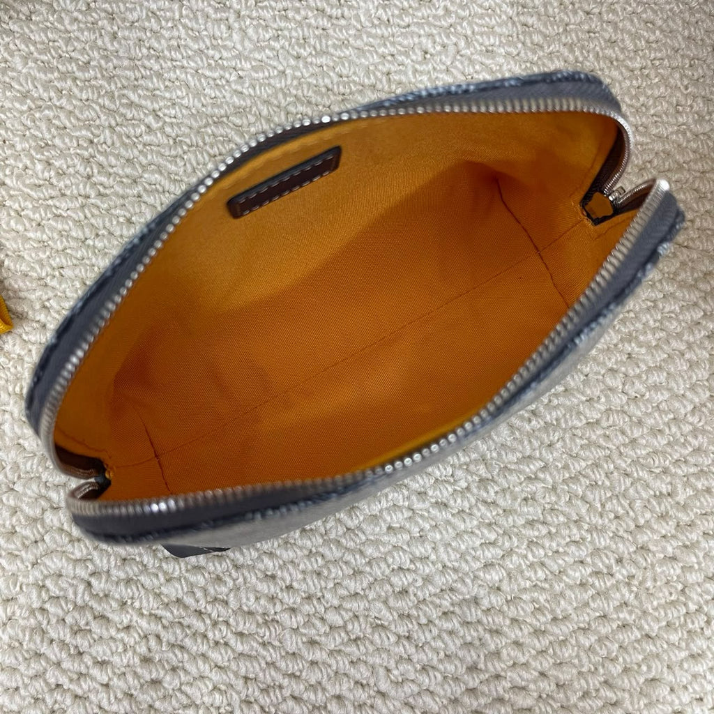 Grey Vendôme Cosmetic Pouch