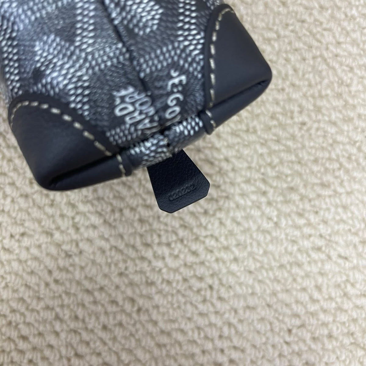 Grey Vendôme Cosmetic Pouch