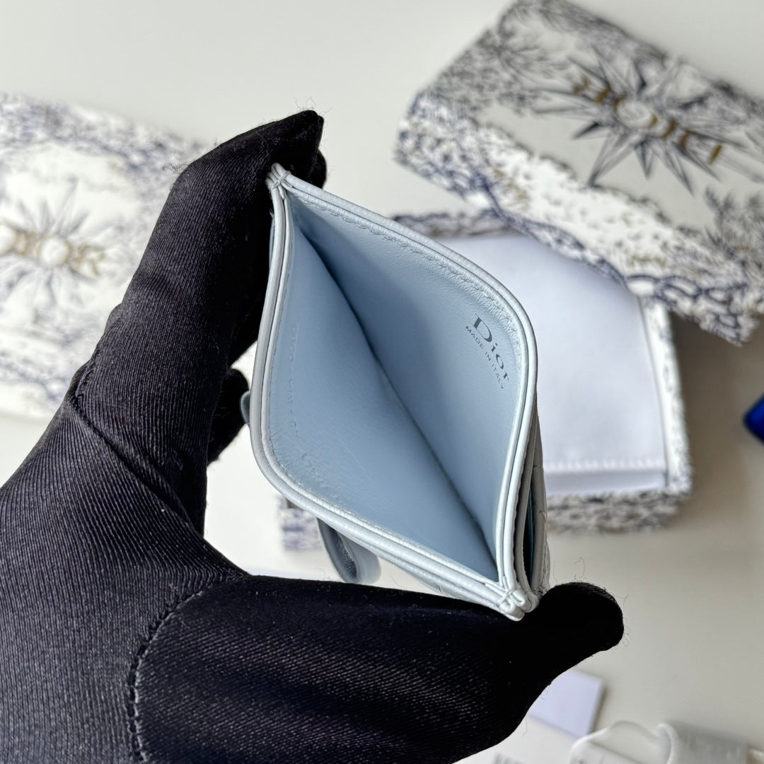 Ice Blue Freesia Card Holder - 11