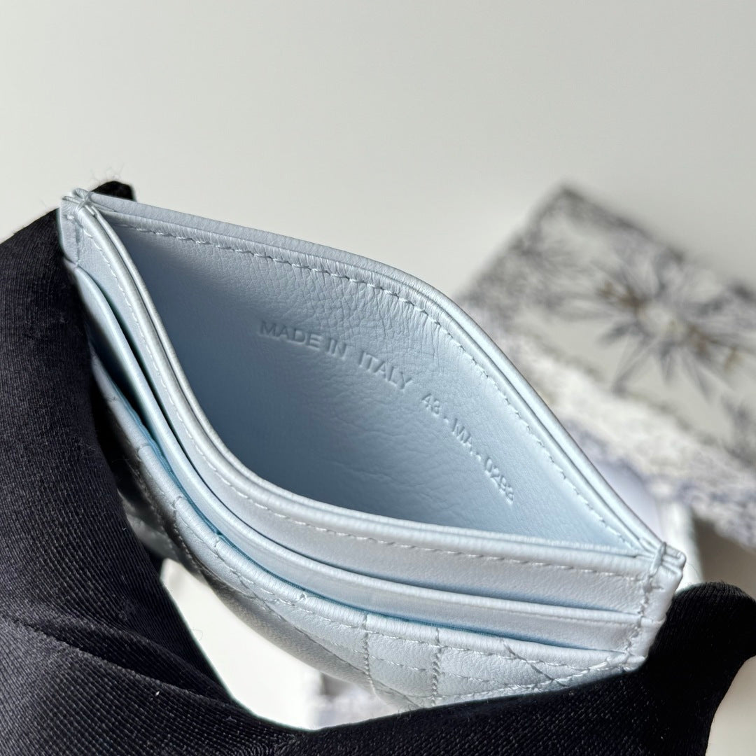 Ice Blue Freesia Card Holder - 12