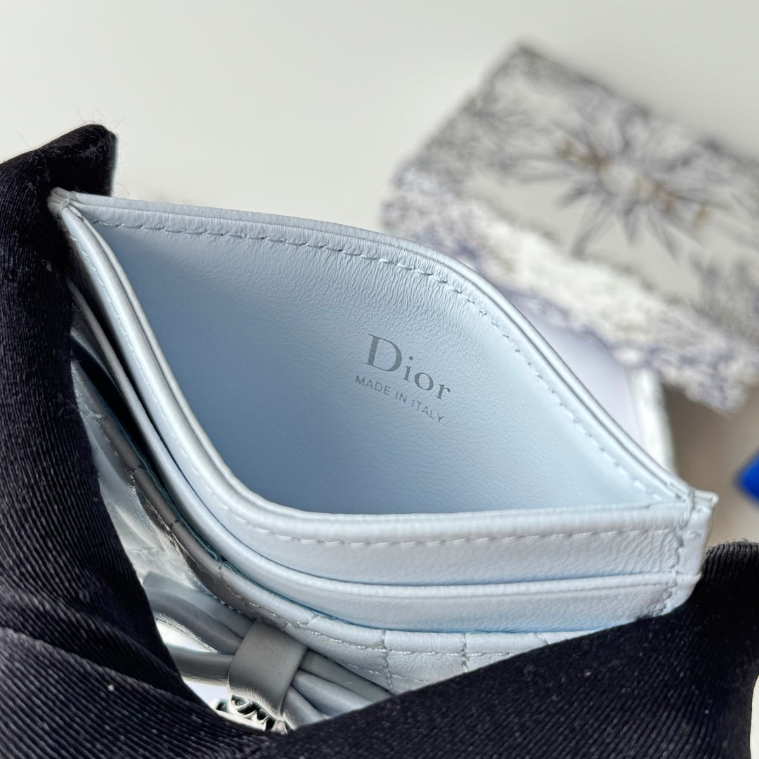 Ice Blue Freesia Card Holder - 13