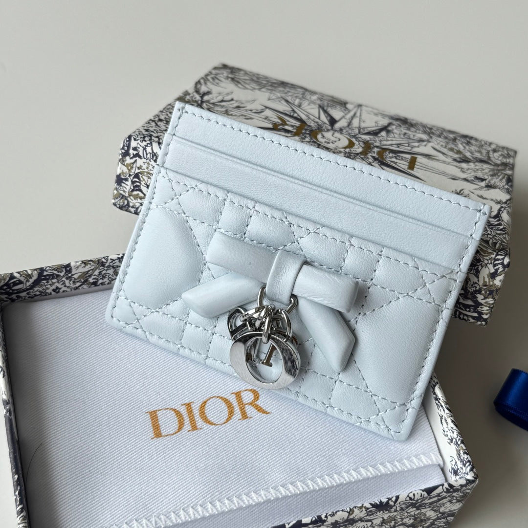 Ice Blue Freesia Card Holder - 4