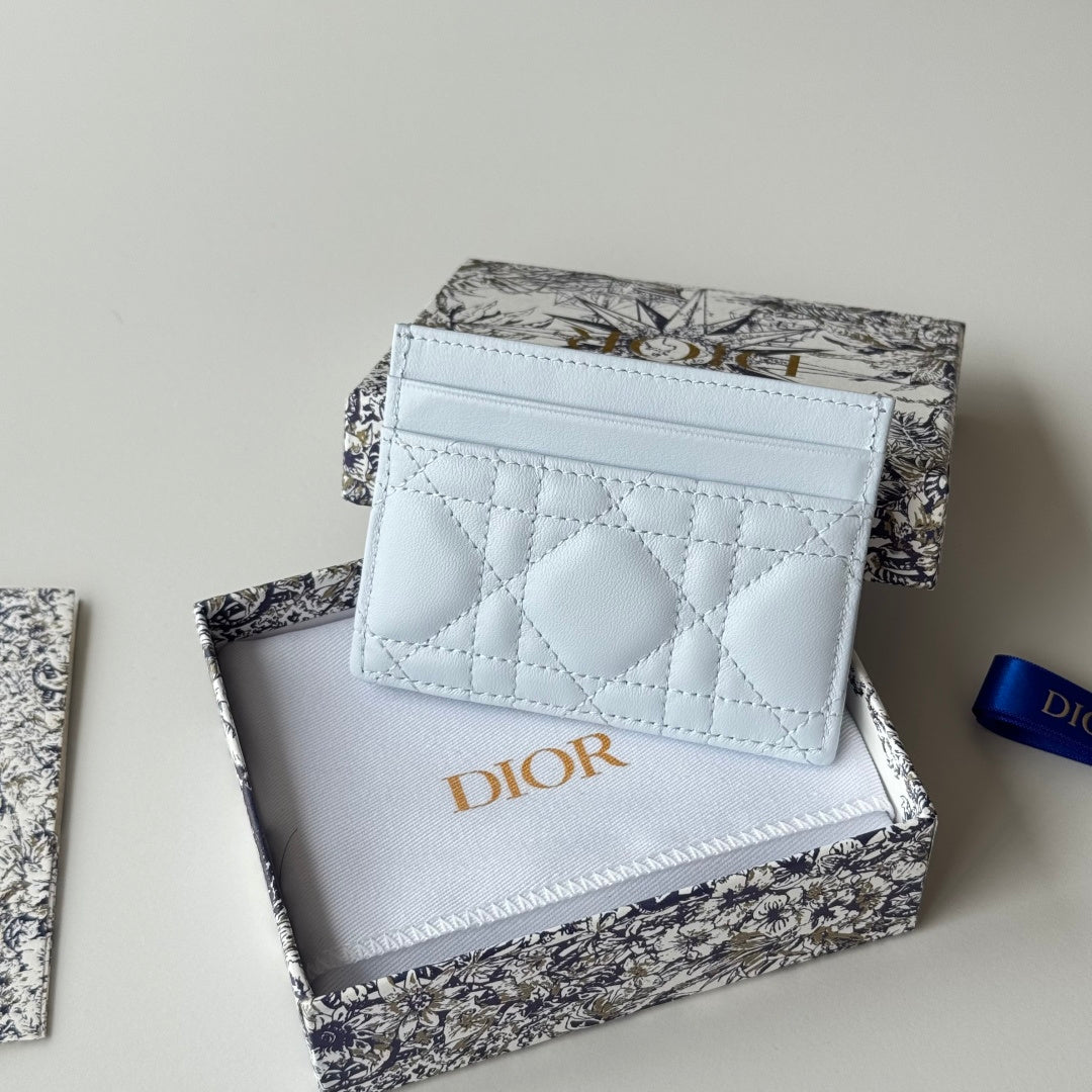 Ice Blue Freesia Card Holder - 8