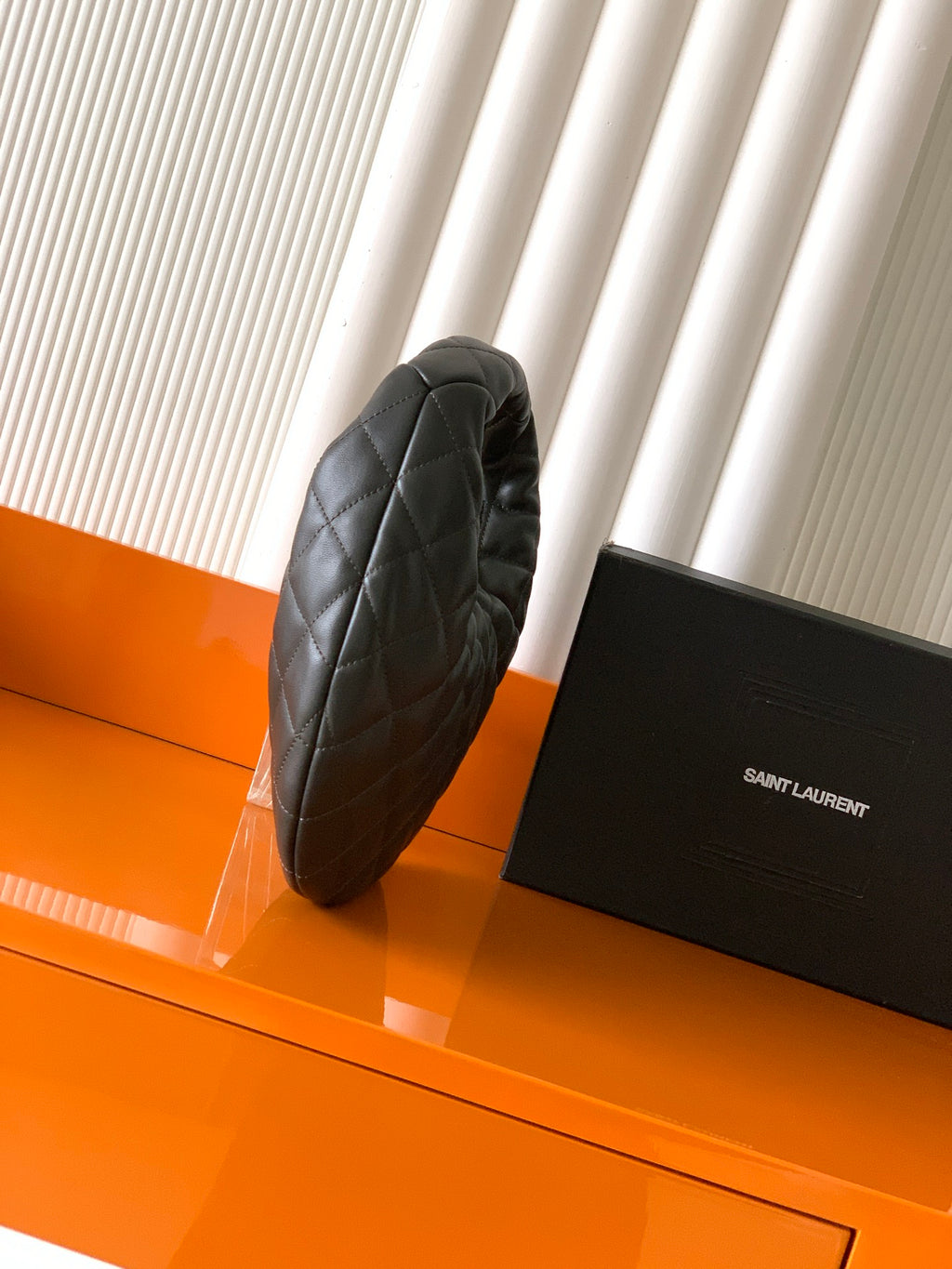 Black Icarino In Quilted Leather