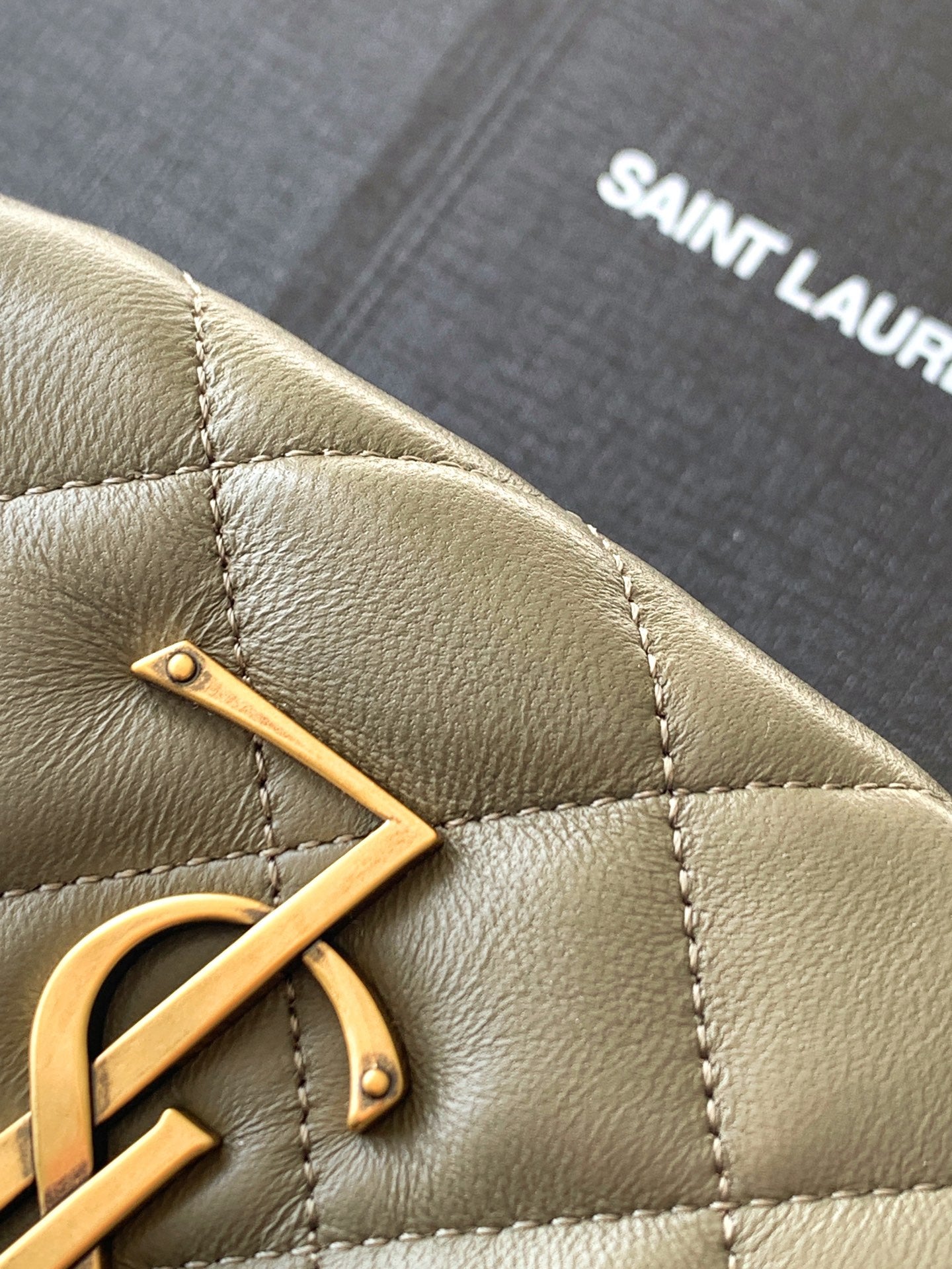 Strong Moss Icarino In Quilted Leather