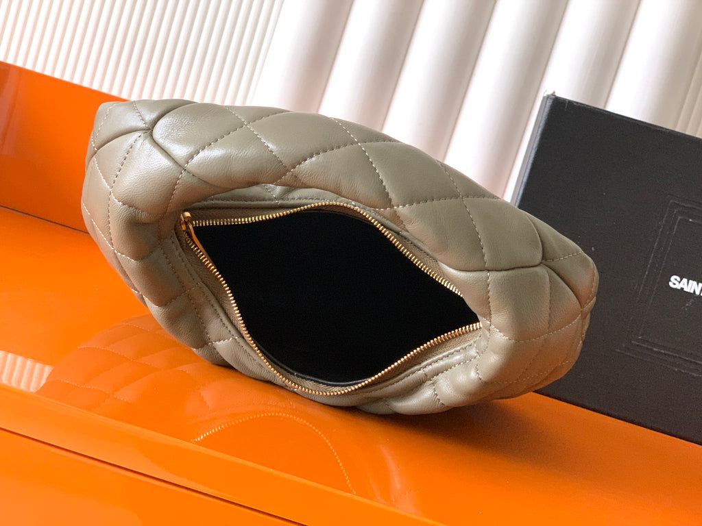 Strong Moss Icarino In Quilted Leather