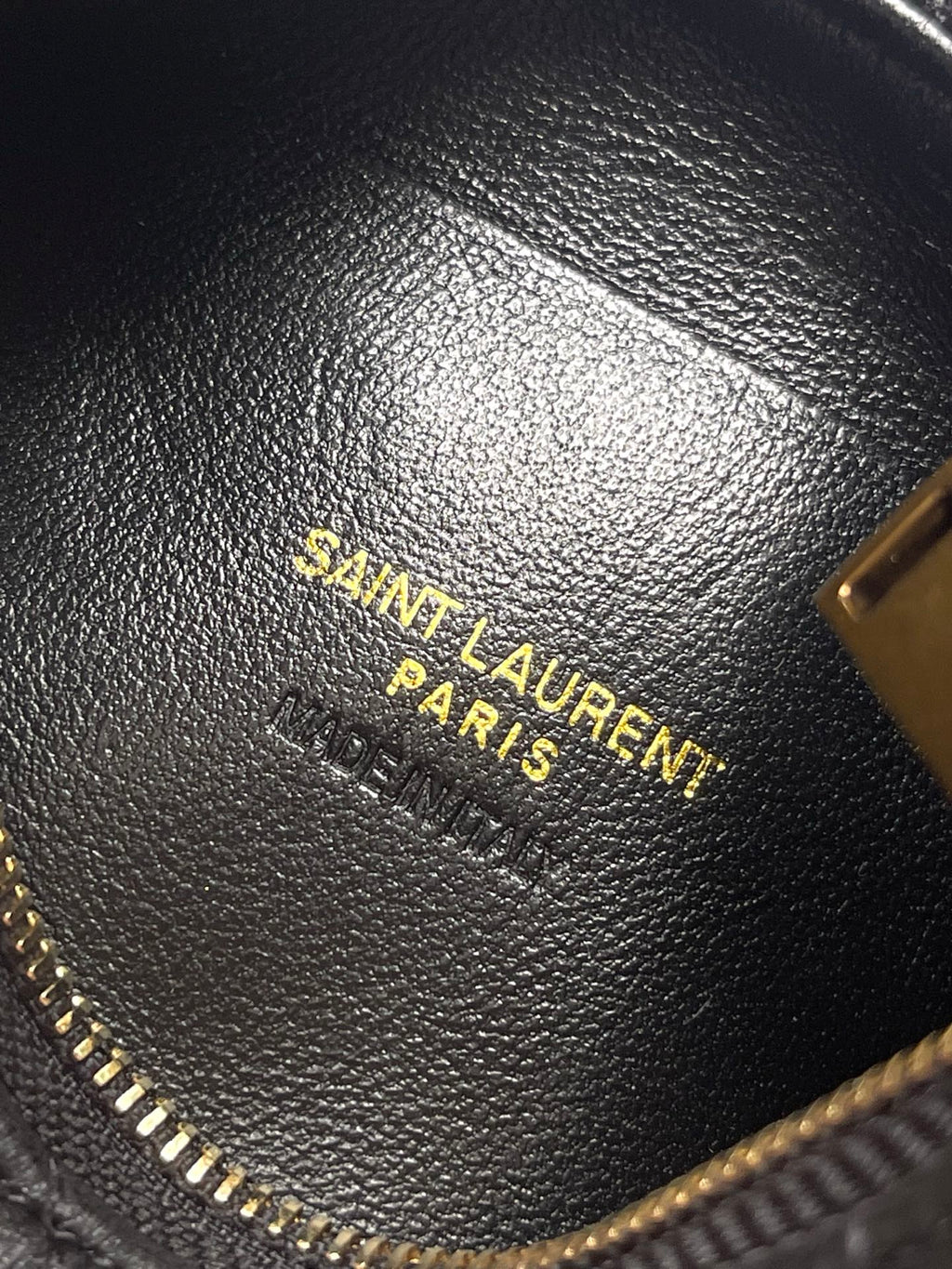 Black Icarino Mini In Quilted Leather