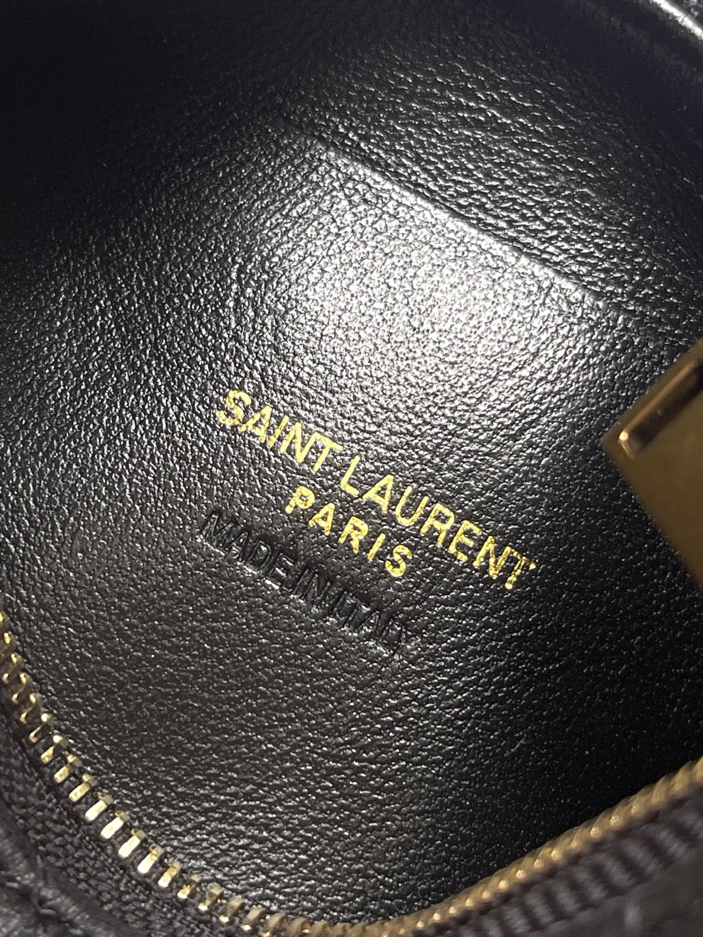 Black Icarino Mini In Quilted Leather