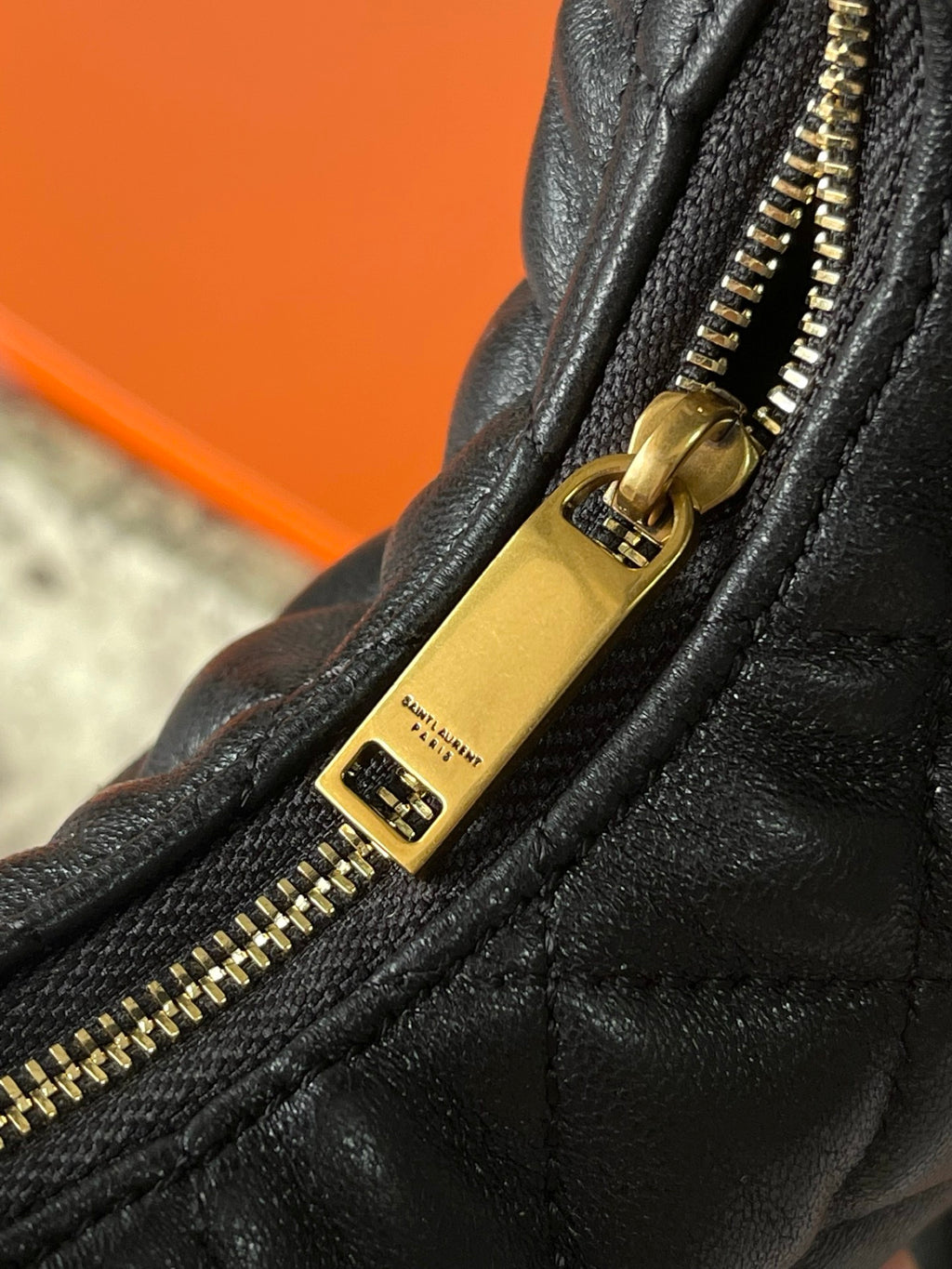 Black Icarino Mini In Quilted Leather