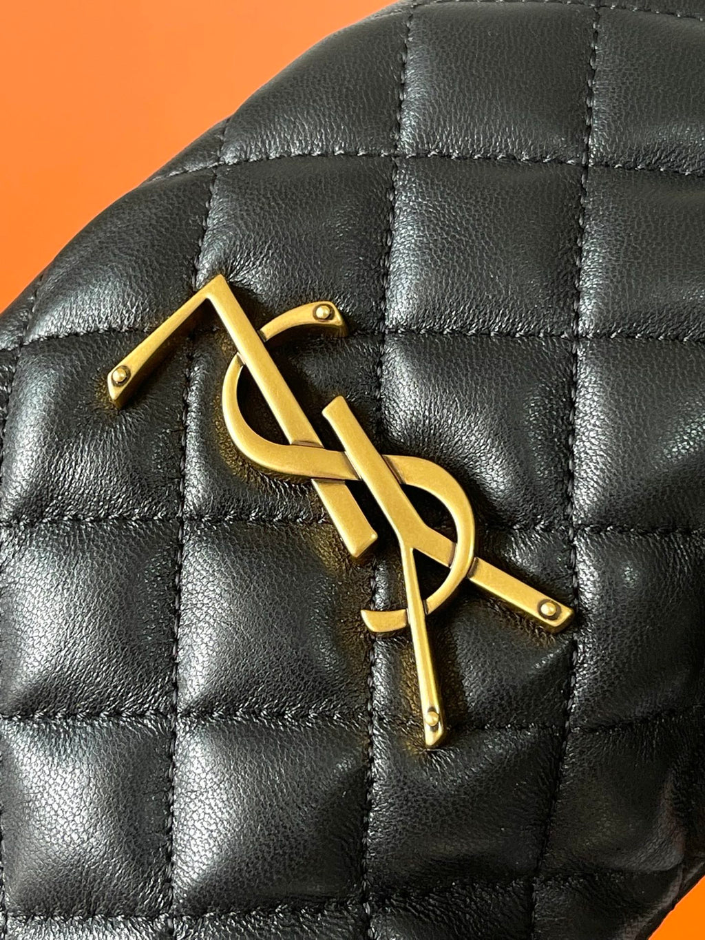 Black Icarino Mini In Quilted Leather