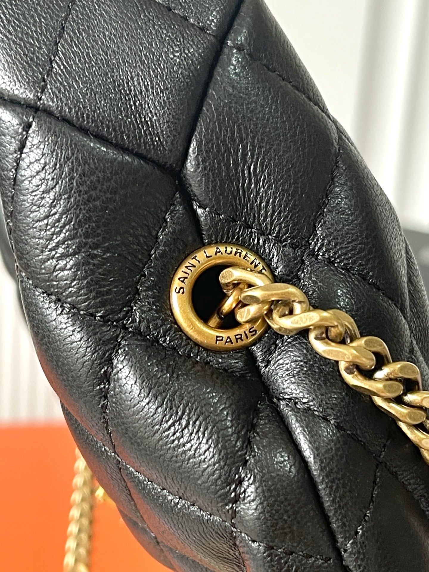 Black Icarino Mini In Quilted Leather