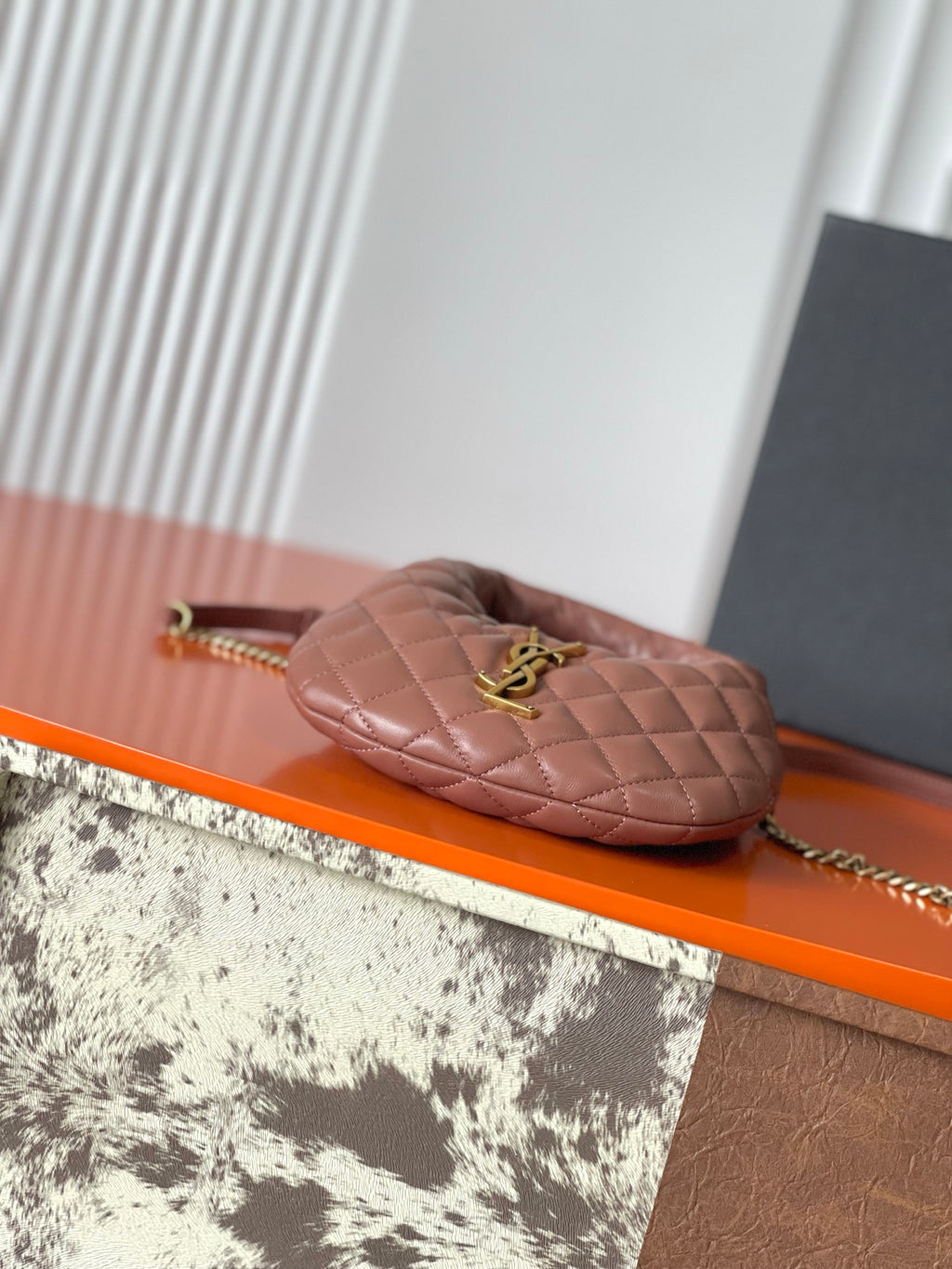 Hortensia Icarino Mini In Quilted Leather