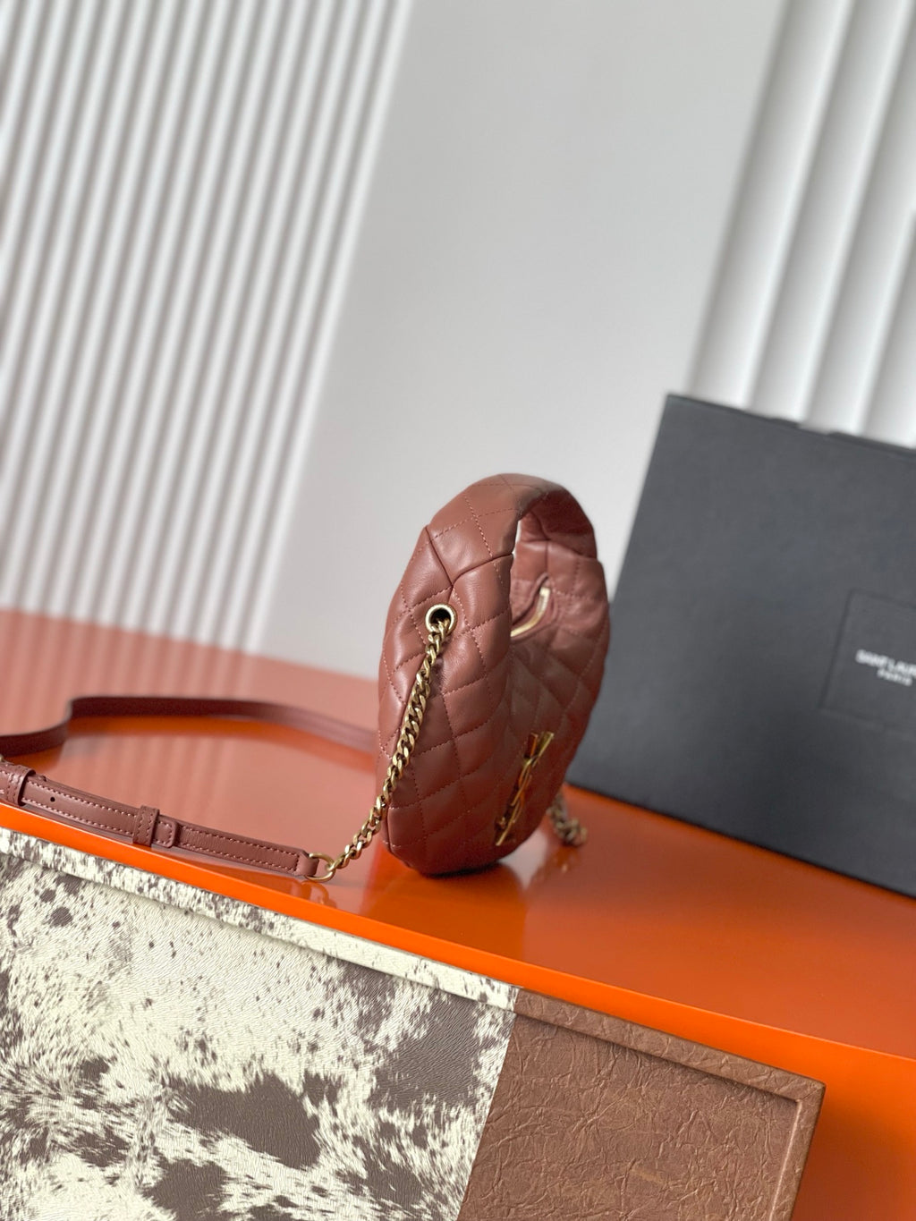 Hortensia Icarino Mini In Quilted Leather