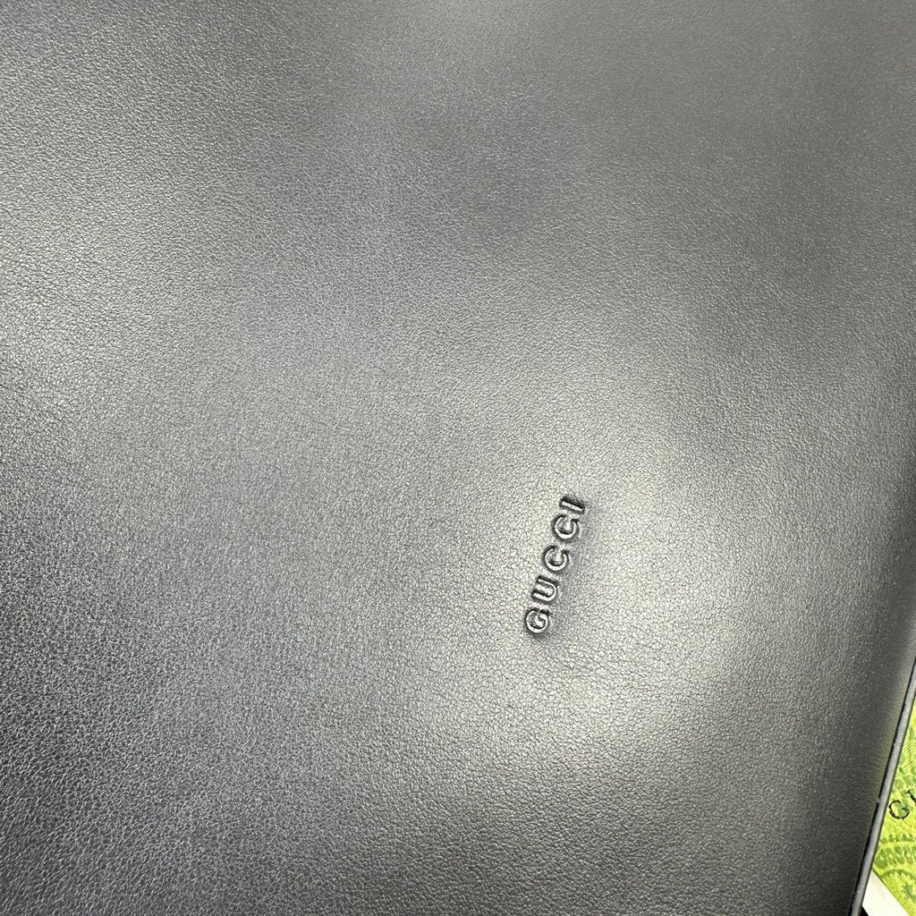 Black Leather Beatrix Large Tote Bag