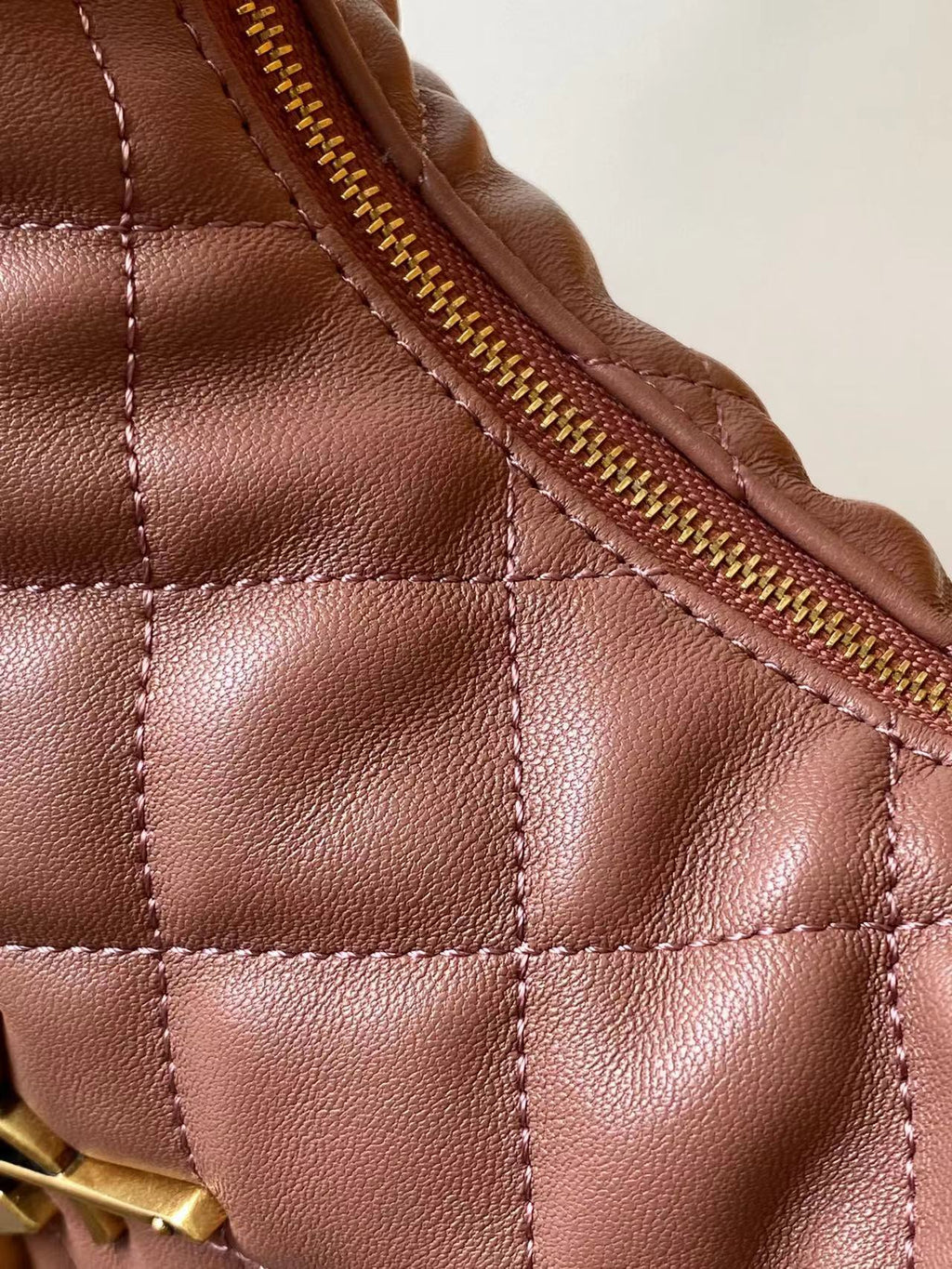 Hortensia Icarino In Quilted Leather