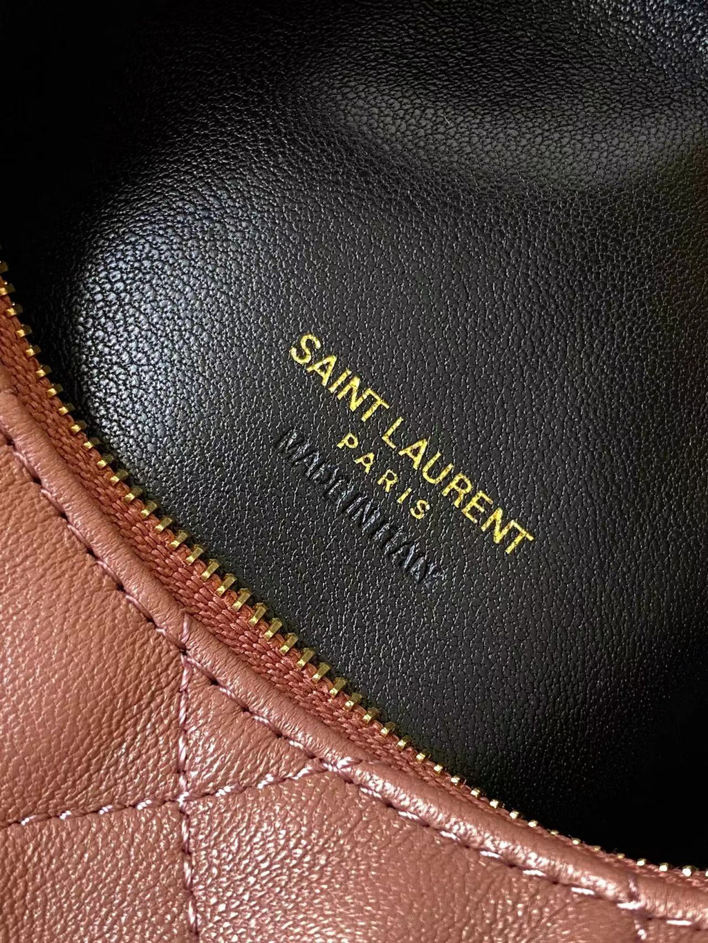 Hortensia Icarino In Quilted Leather