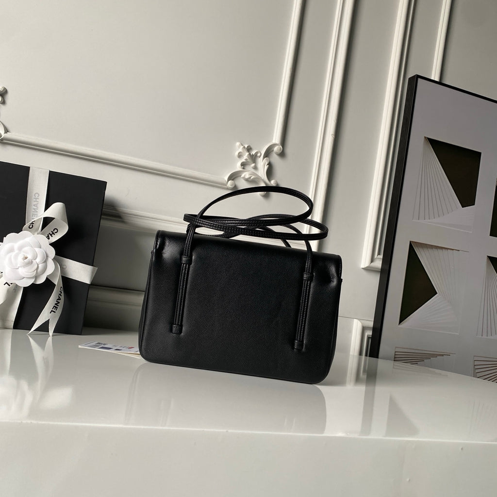 Black Small Flap Bag
