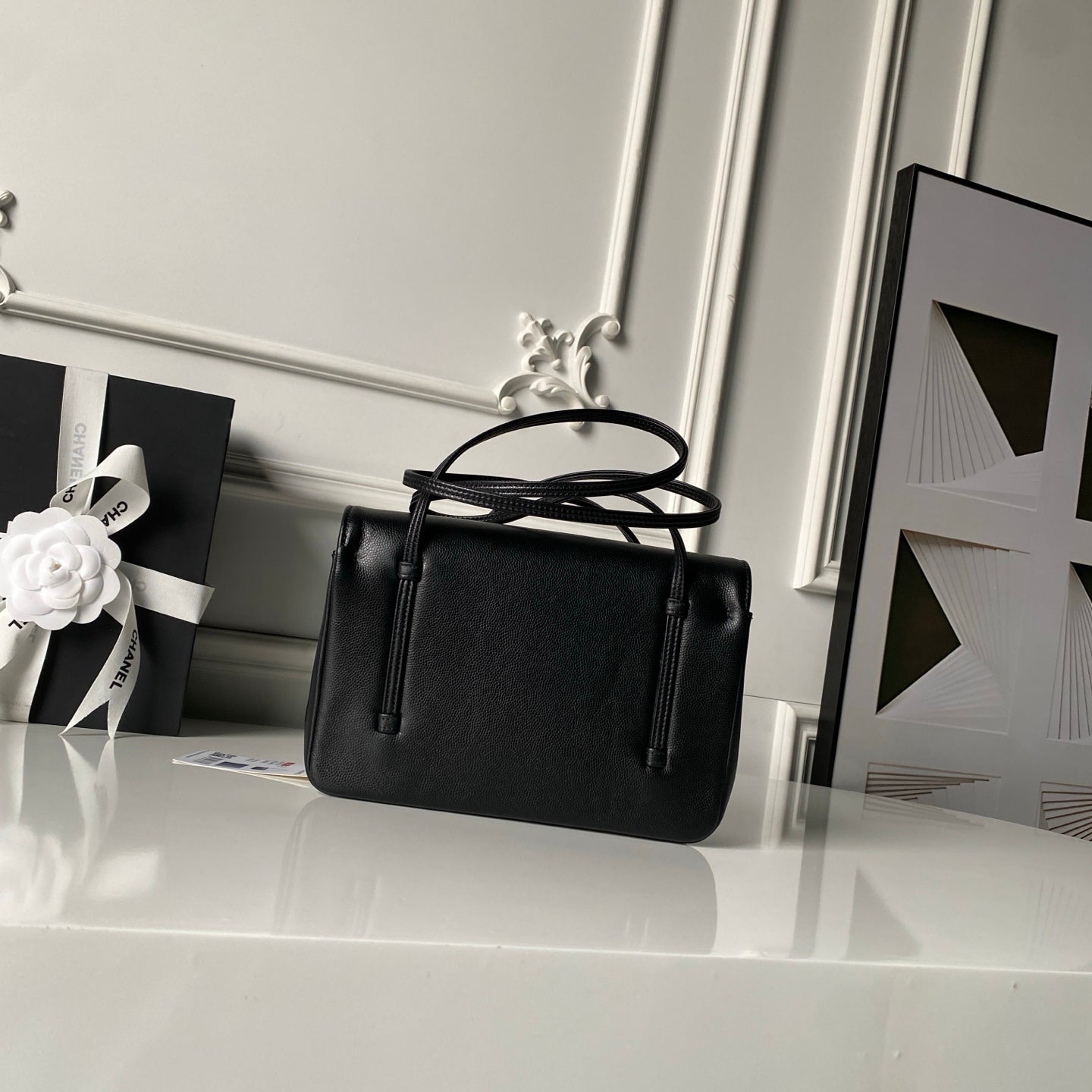 Black Small Flap Bag