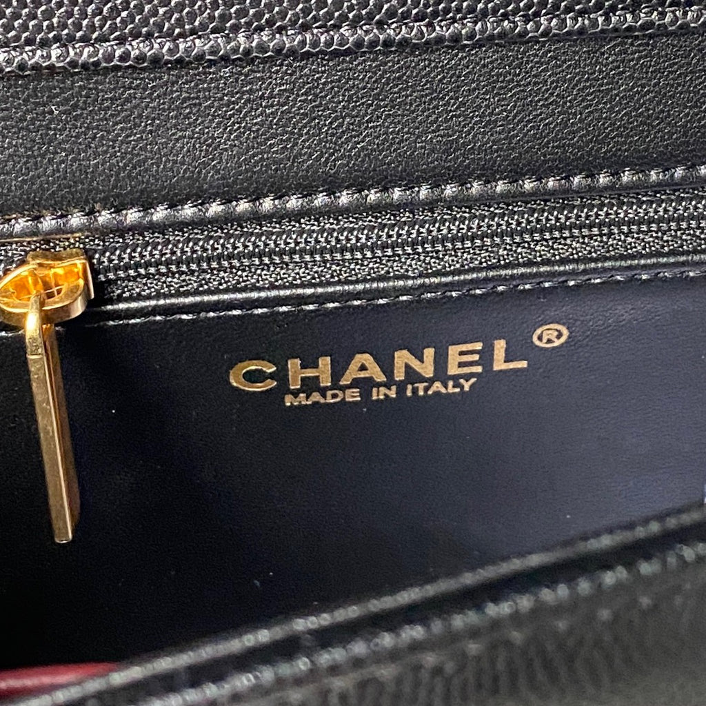 Black Small Flap Bag