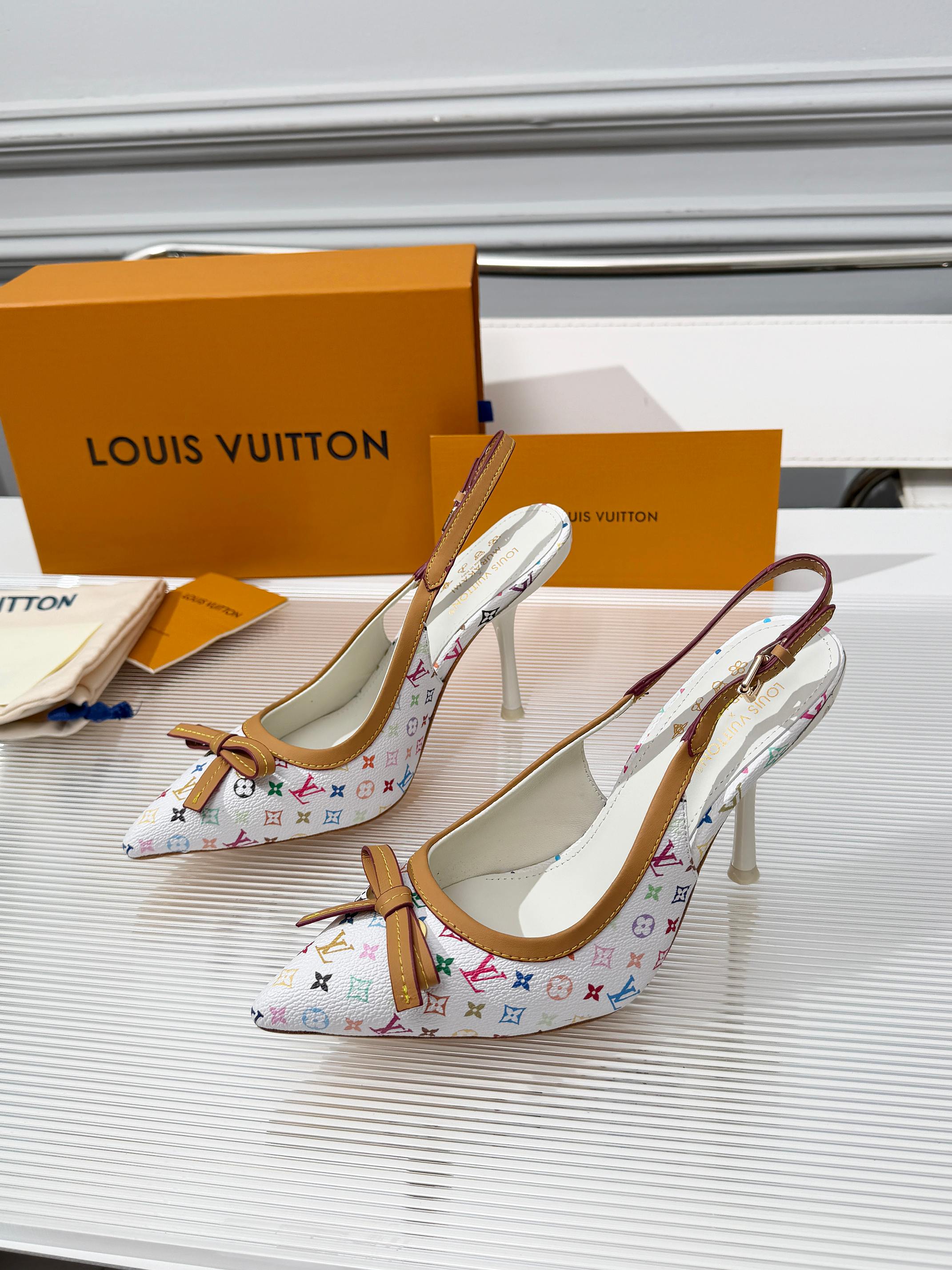 White Slingback Pump