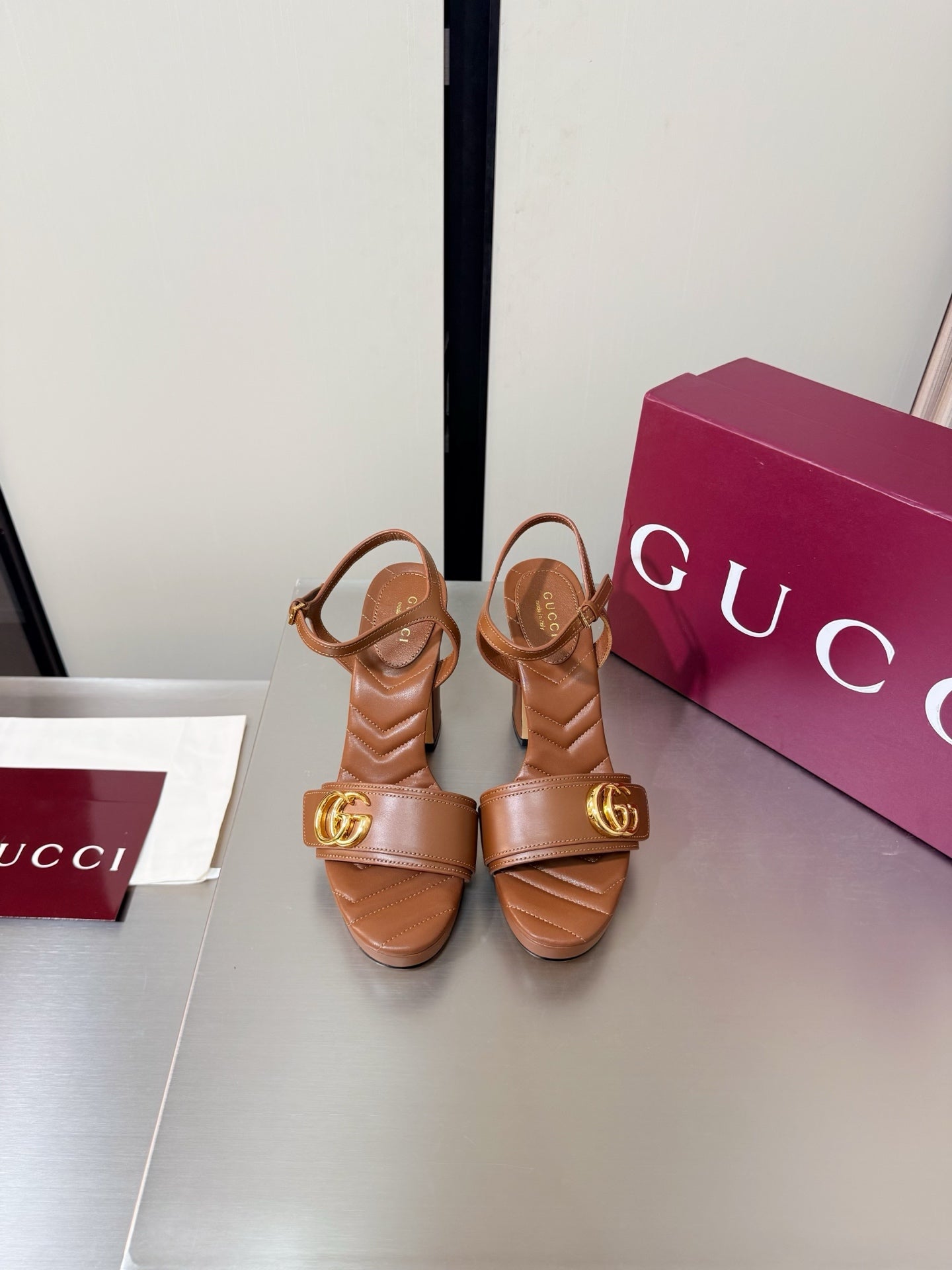 Brown Platform Sandal