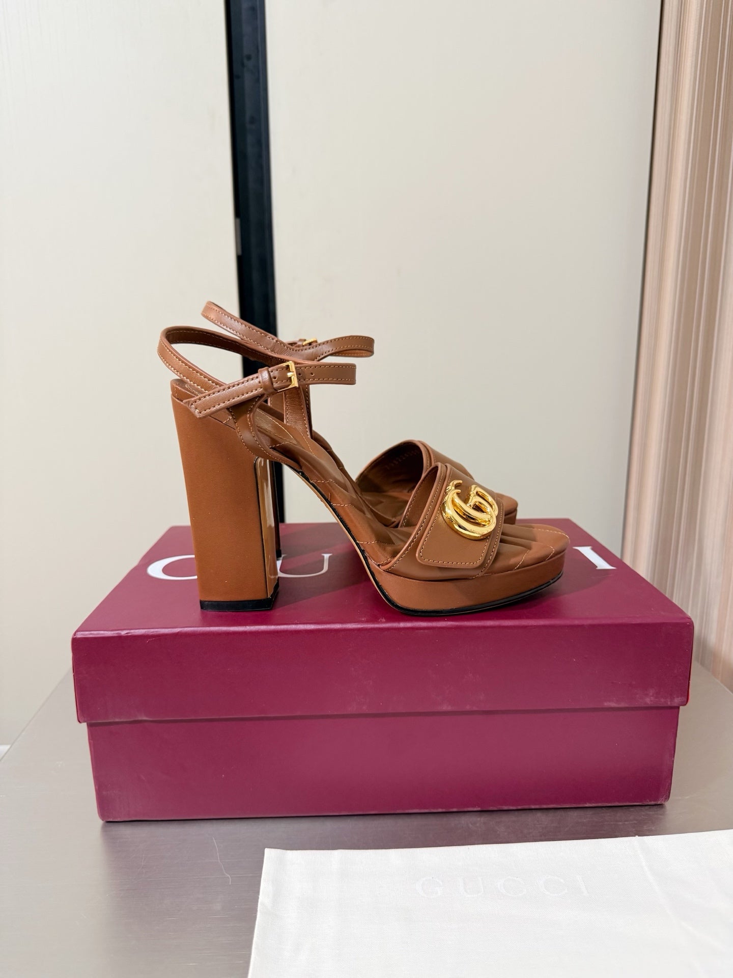 Brown Platform Sandal