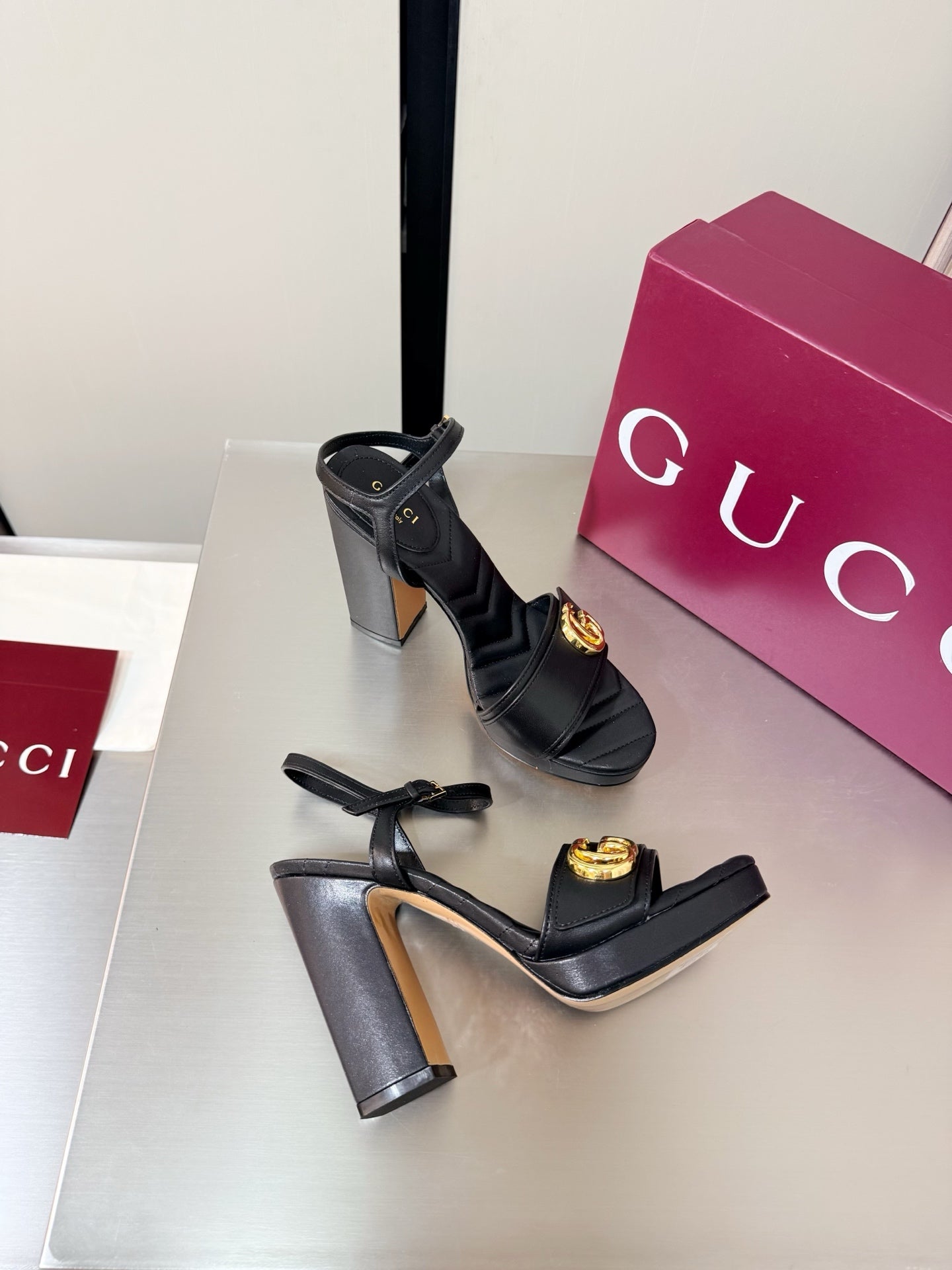 Black Platform Sandal
