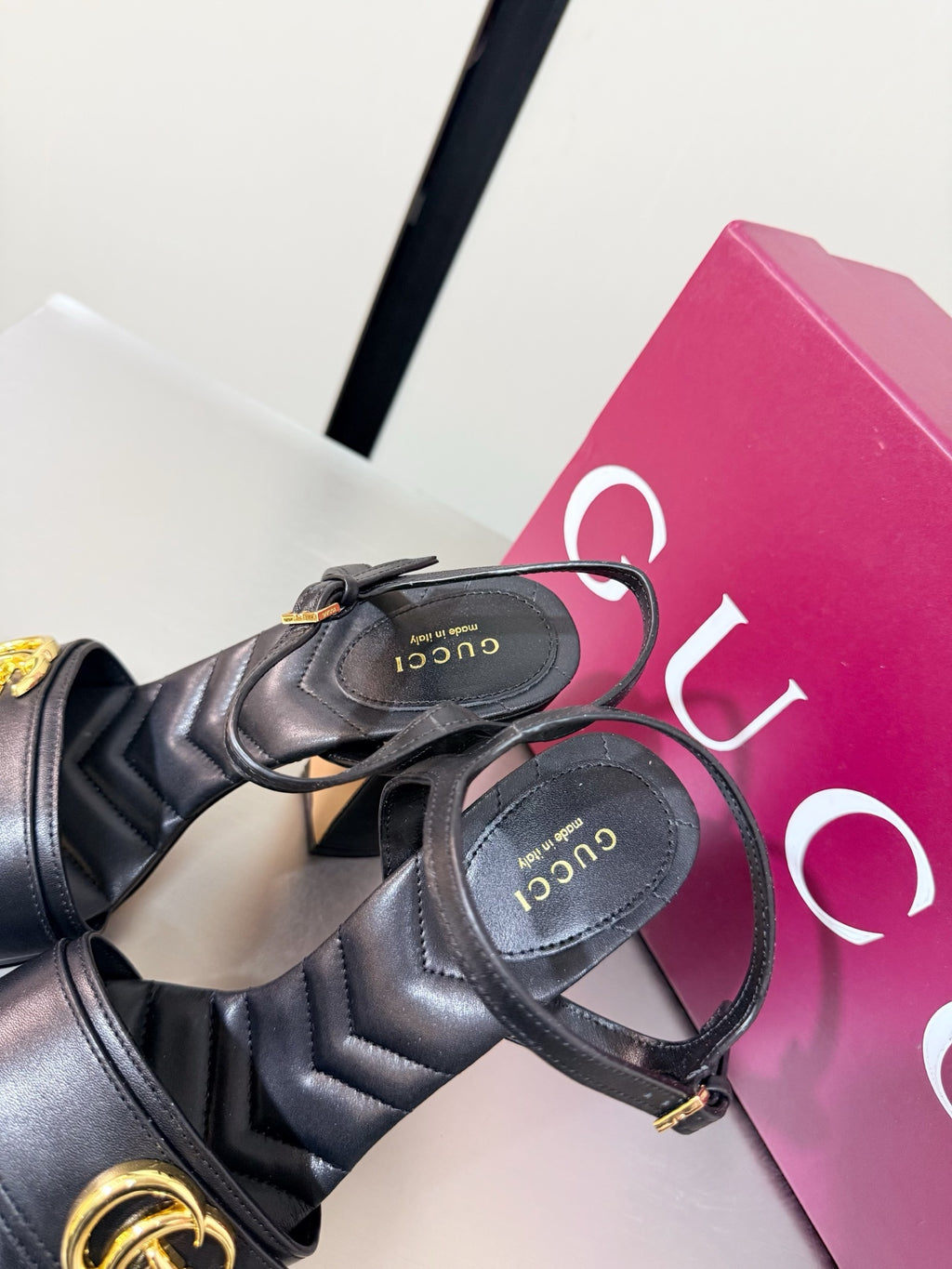 Black Platform Sandal