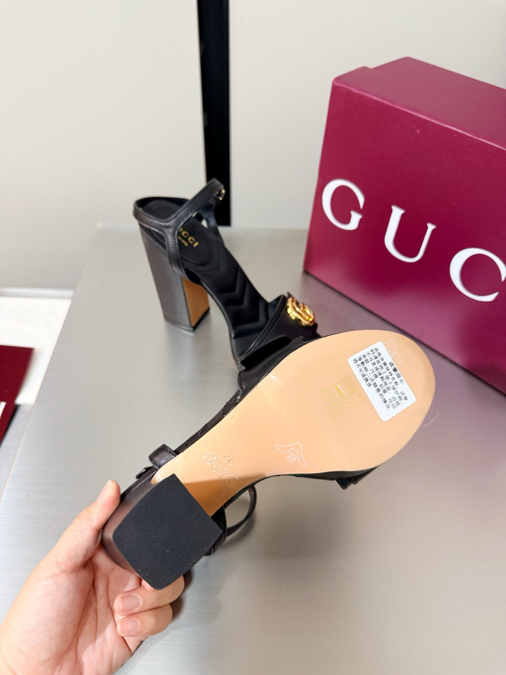 Black Platform Sandal