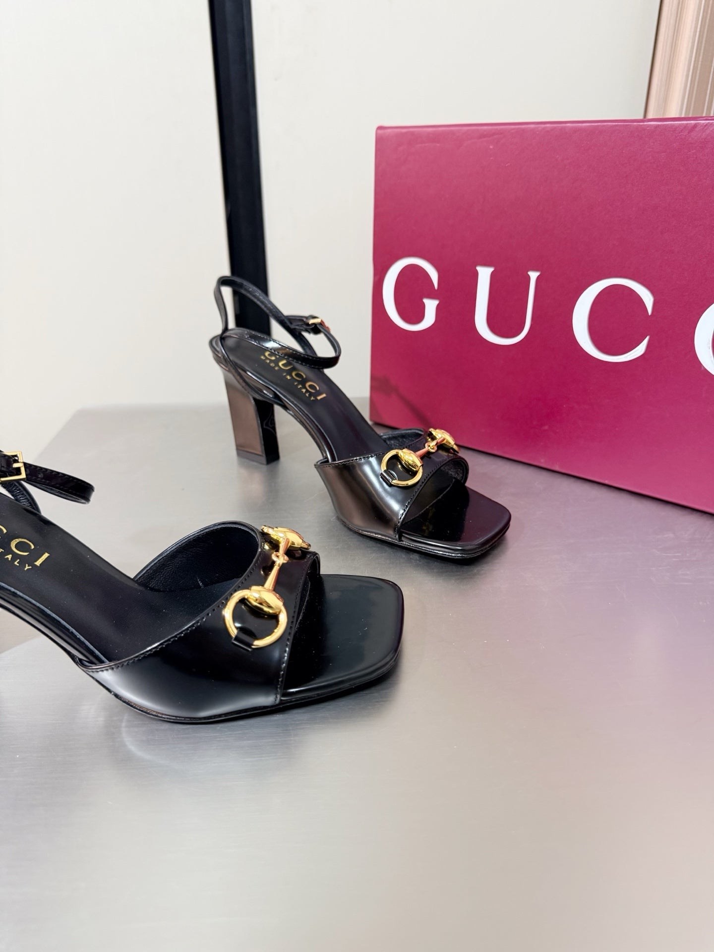 Black Signora Sandal