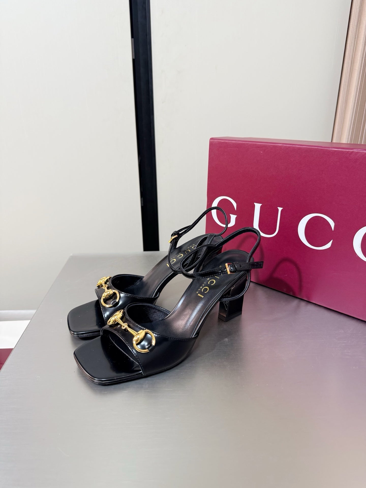 Black Signora Sandal