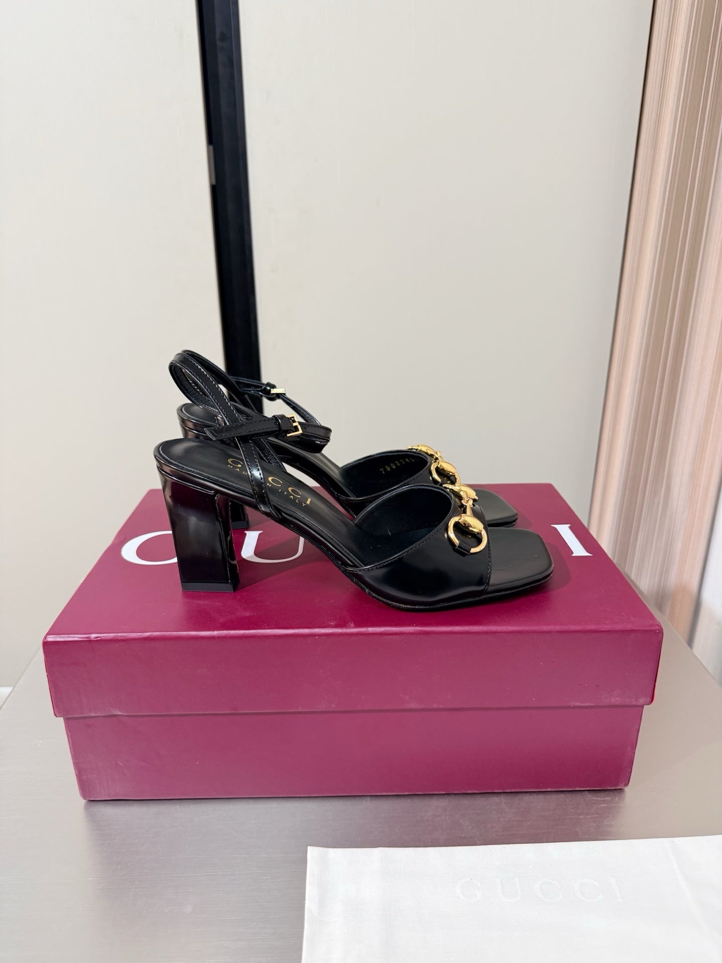 Black Signora Sandal