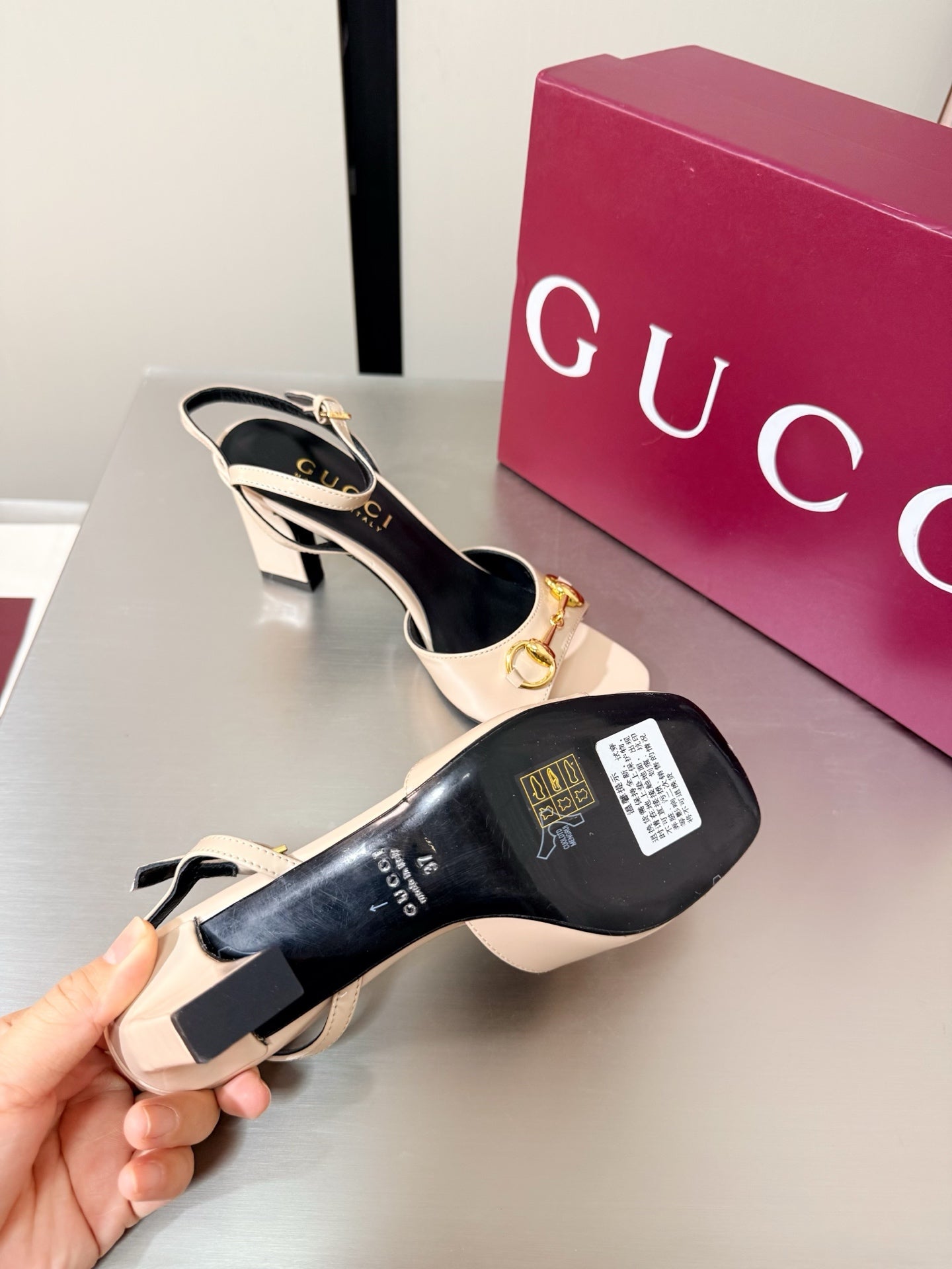 Beige Signora Sandal
